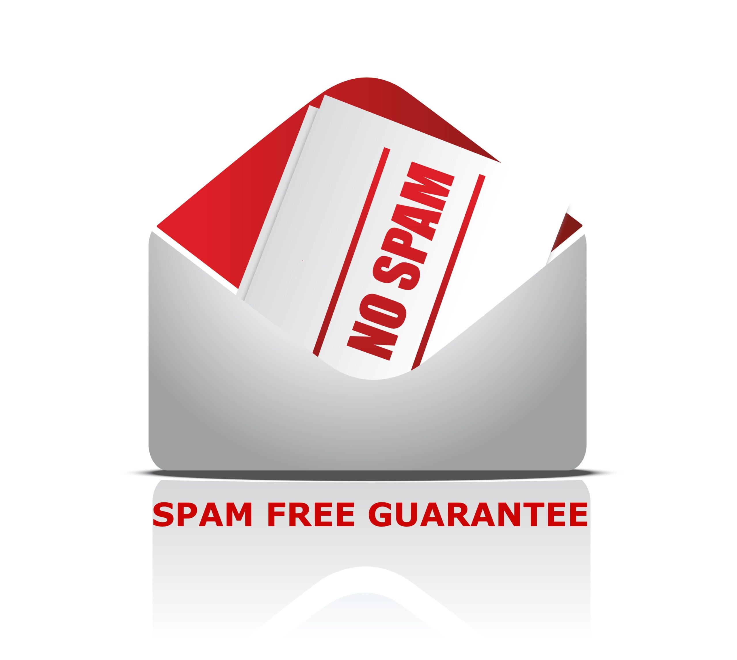subscribe confidently - spam free guaranteed